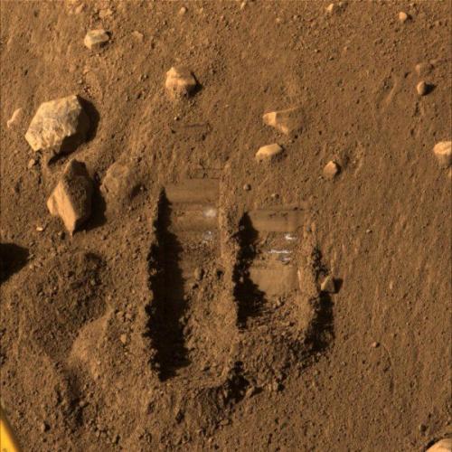 Марсианские ландшафты крупным планом. 09