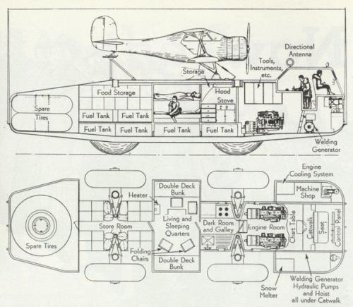 Неудачный проект огромного арктического вездехода. 06