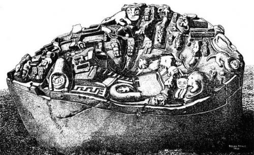 Загадка перуанского камня с макетом города. 08 Загадка перуанского камня с макетом города. 08