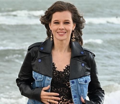 Катерина шпица стала мамой во второй раз.  