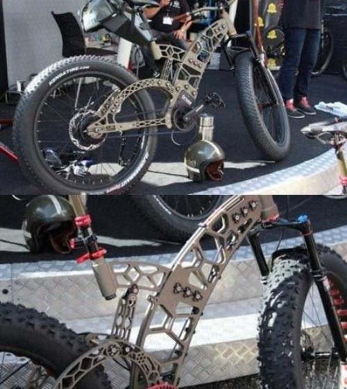 Модульный велосипед Bees преобразовывается и адаптируется к условиям конкретной поездки.