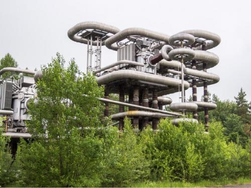 Высоковольтная исследовательская установка с генератором Аркадьева - Маркса. 01