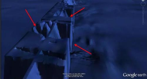 Мегалитическая стена на дне океана. 02 Мегалитическая стена на дне океана. 02