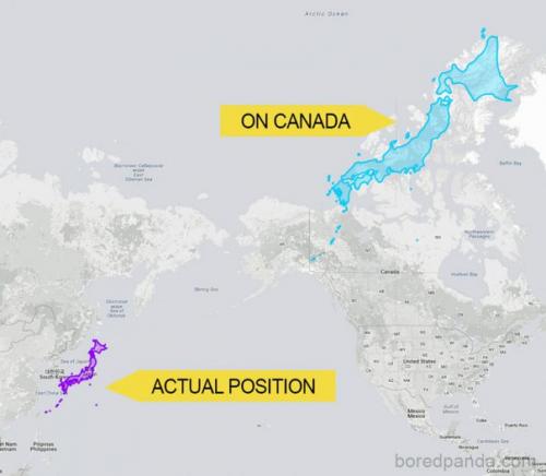 10 уникальных карт, по которым легко понять настоящие размеры стран мира. 04 10 уникальных карт, по которым легко понять настоящие размеры стран мира. 04