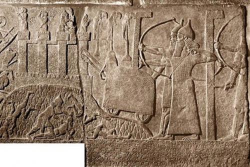 Ассирийская бронетехника.   Ассирия - это древнее государство, которое находилось на территории современного Ирака. 02