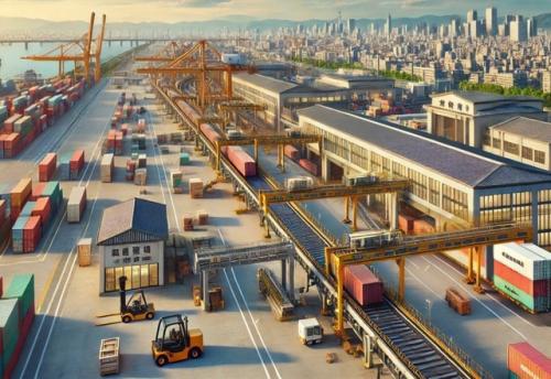 В Японии дальнобойщиков могут заменить конвейерные ленты через всю страну. 01