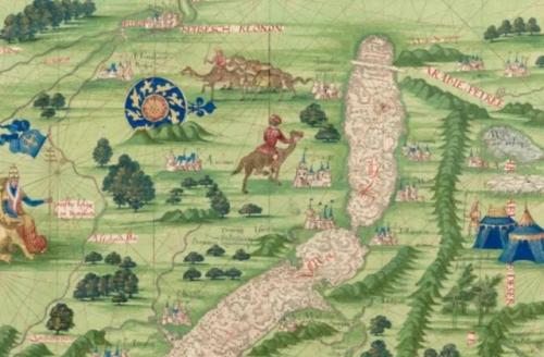 Странный факт: на картах Африки до 18 в такие грандиозные постройки как пирамиды не нашли себе места. 01