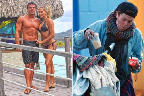 Из фитнес - модели - в бомжи: как сейчас выглядит жена Спасателя Малибу лони уиллисон. 02