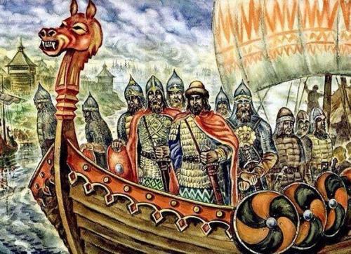 Призраки викингов бродят по руси.
