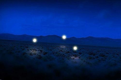 Огни Марфы, техас, США. 01