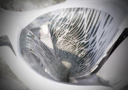 Отель, похожий на космический корабль. 02