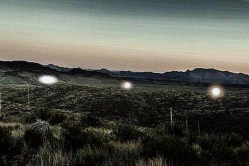 Огни Марфы, техас, США. 02