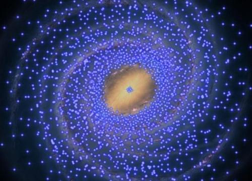 Окрестности центра галактики оказались лишены молодых звезд.