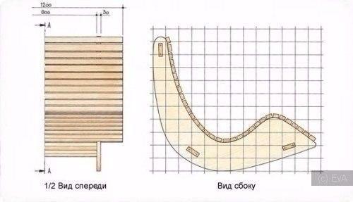 Кресло - качалка для сада своими руками. 01 Кресло - качалка для сада своими руками. 01