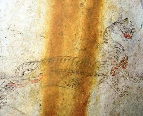 Звездная карта в гробнице китора (Япония). 03