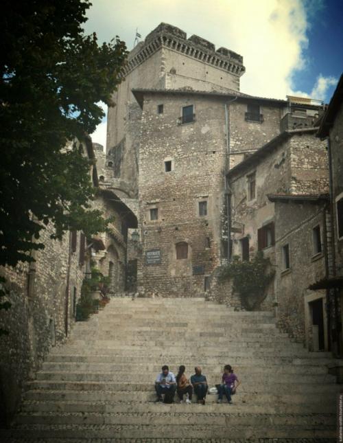 Сермонета - средневековье, застывшее в камне, Xiii век, Италия. 04