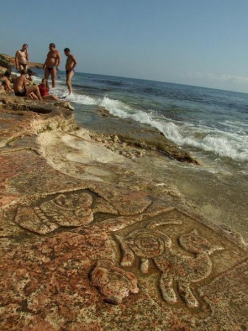 Загадочные рисунки на мысе Херсонес. 02 Загадочные рисунки на мысе Херсонес. 02