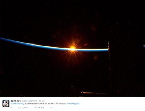Фотографии от астронавта Scott Kelly, который сейчас на борту мкс. 05