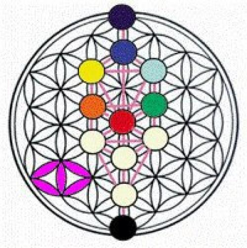 Цветок жизни - сакральная геометрия.