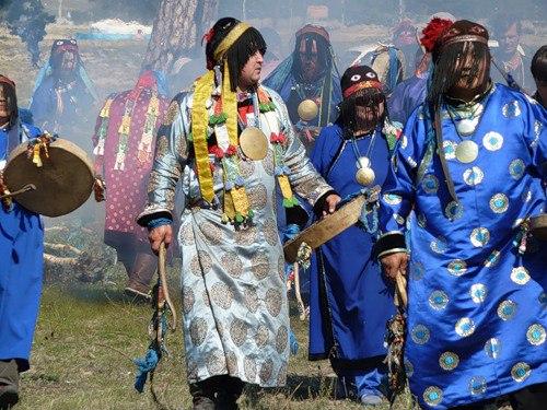 Шаманизм на Ольхоне (озеро Байкал. 
