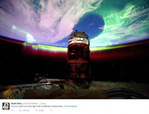 Фотографии от астронавта Scott Kelly, который сейчас на борту мкс. 07