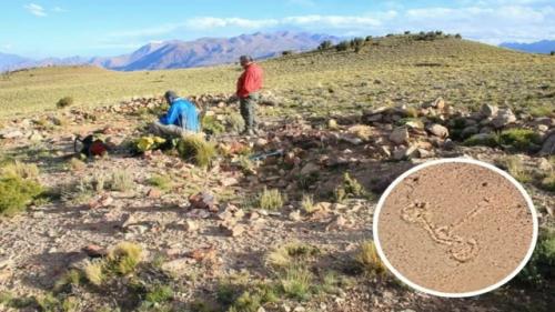 В Андах на высоте 3000 метров нашли загадочные каменные круги.

