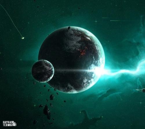 Астроарт.  Подборка ошеломительных астрономических иллюстраций. 09