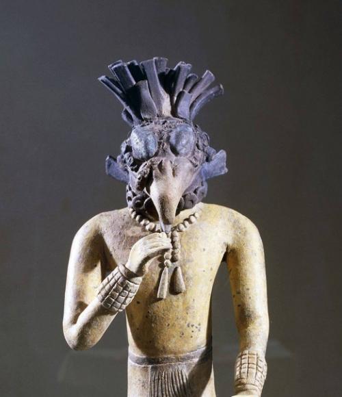 Правитель Майя как воплощение божества - птицы, 550-900 гг. н. э. 02