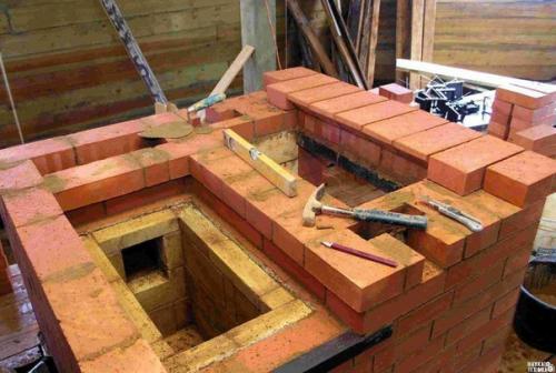 Как самому сложить печь.