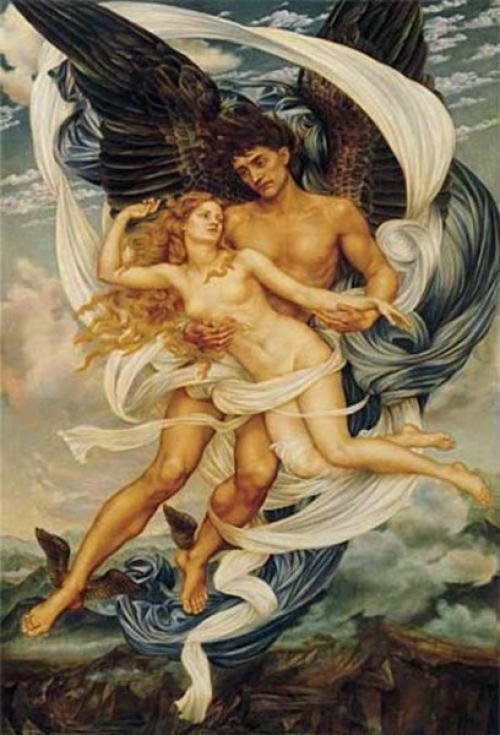 На Земле существовала раса богоподобных титанов. 
