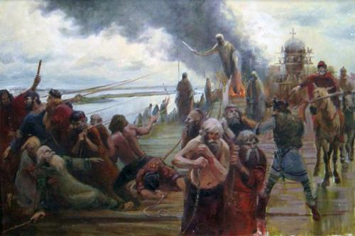 Русский север.  А было ли крещение? 
