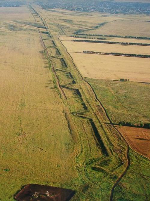 Великая заволжская стена.