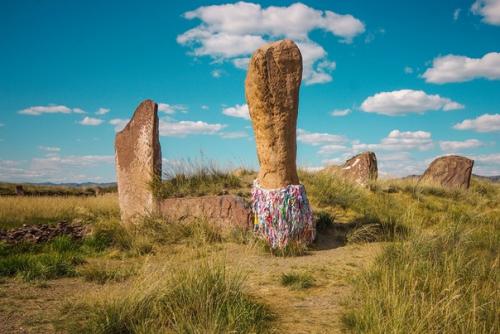 Салбыкский курган.  Стоунхендж на территории России. 04