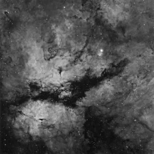 Черно-белая магия водородного фильтра Н - альфа от астрофотографа I? 02
