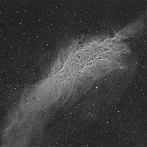 Черно-белая магия водородного фильтра Н - альфа от астрофотографа I? 06