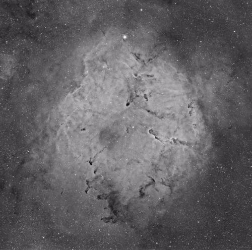 Черно-белая магия водородного фильтра Н - альфа от астрофотографа I? 04