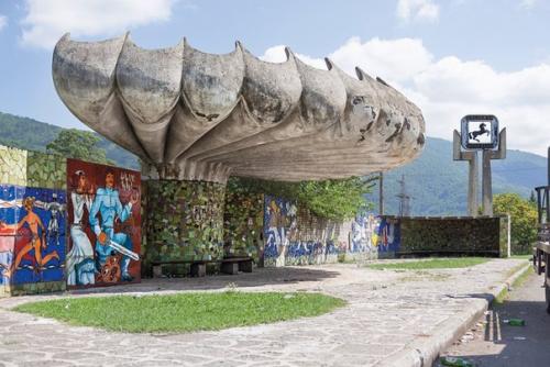 Крутейшие автобусные остановки с территории всего бывшего ссср. 03