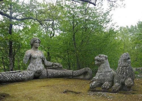 Лес иероглифов.  Sacro Bosco. 06 Лес иероглифов.  Sacro Bosco. 06