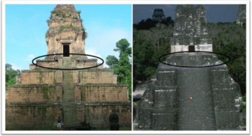 Совершенно не связанные между собой религии строили поразительно похожие храмы. 04