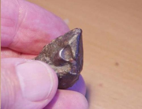 Найден метеорит с фрагментом древнего космического корабля. 01 Найден метеорит с фрагментом древнего космического корабля. 01