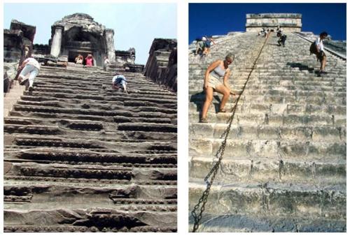 Совершенно не связанные между собой религии строили поразительно похожие храмы. 01