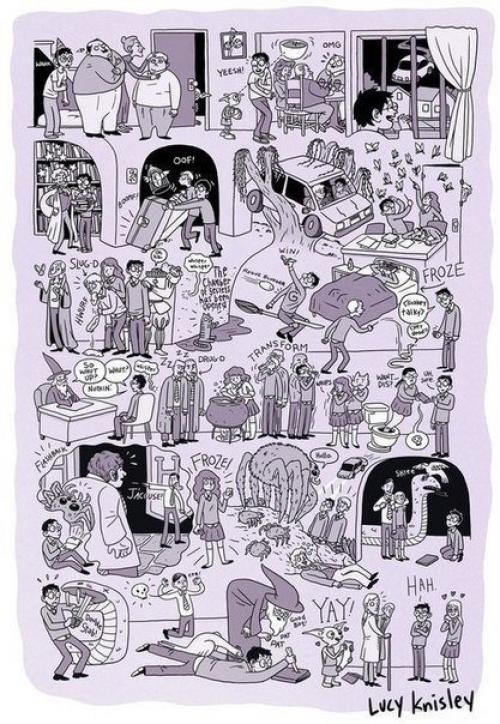 Гарри поттер в комиксах. 01