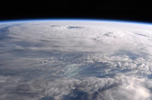 Ураган мария. Снималось астронавтом паоло несполи с борта мкс 21. 02