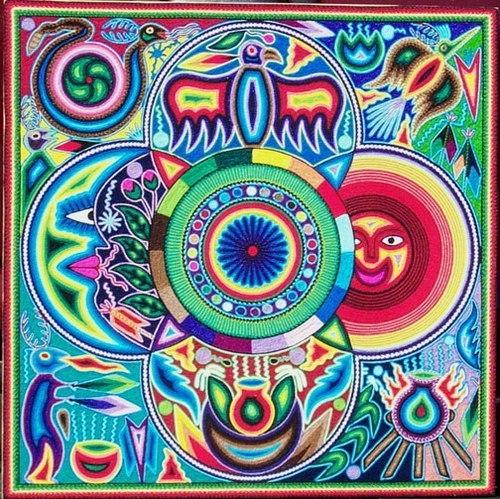 Традиционное исскуство мексиканских индейцев уичоли. 07