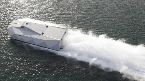 Быстроходный корабль вмс США M80 Stiletto. 02