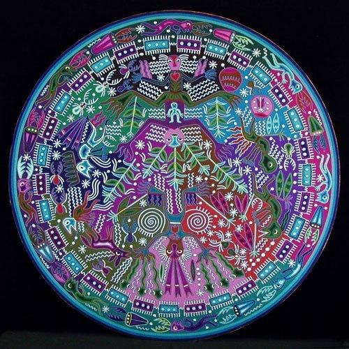 Традиционное исскуство мексиканских индейцев уичоли. 02