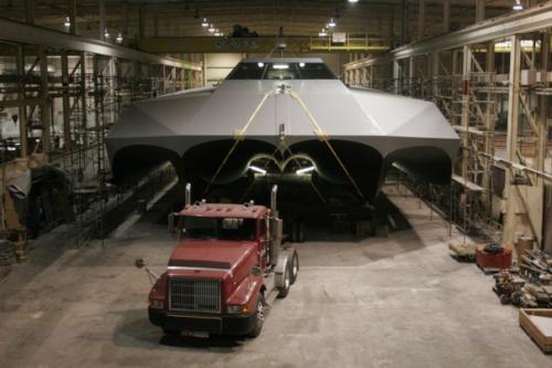 Быстроходный корабль вмс США M80 Stiletto. 04