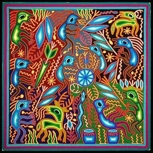 Традиционное исскуство мексиканских индейцев уичоли. 08