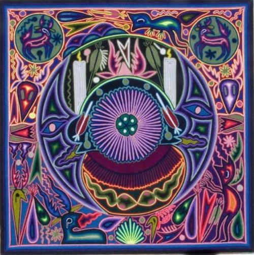 Традиционное исскуство мексиканских индейцев уичоли. 05