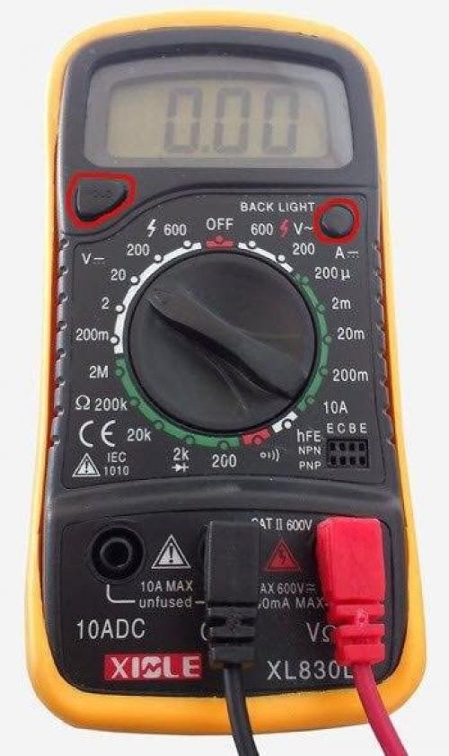 Как пользоваться мультиметром.
